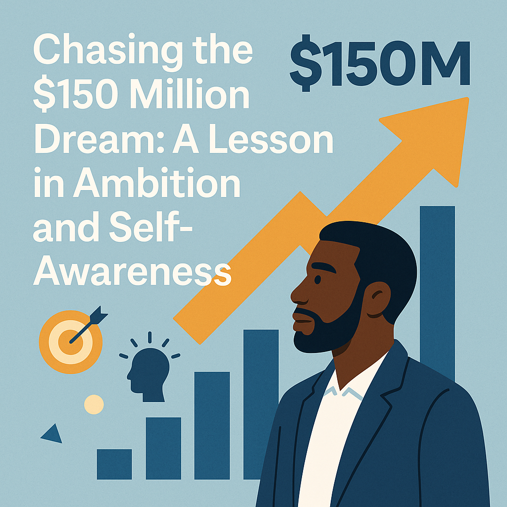 Chasing the $150 Million Dream: A Lesson in Ambition and Self-Awareness