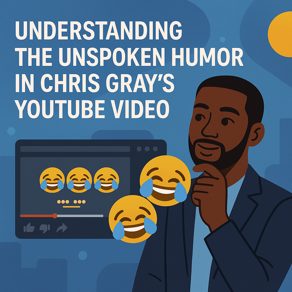 Understanding the Unspoken Humor in Chris Gray's YouTube Video
