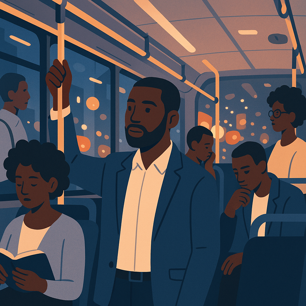 I told myself the people ahead of you are just built differently. It's a comfortable story but a bus