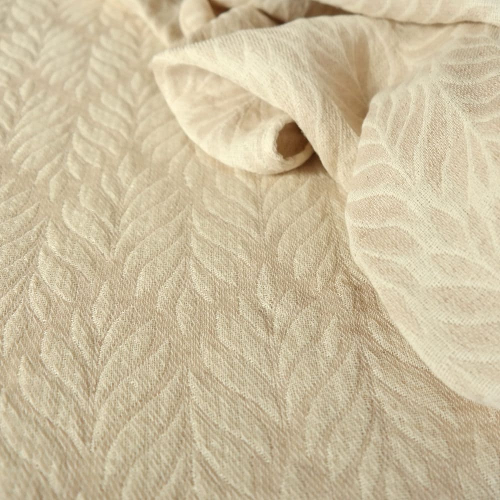 Babytragetuch Trias Pur Triblend 2. Wahl, natur, Material: mit Hanf | mit Tussah-Seide, Größe: 6 DIDYMOS