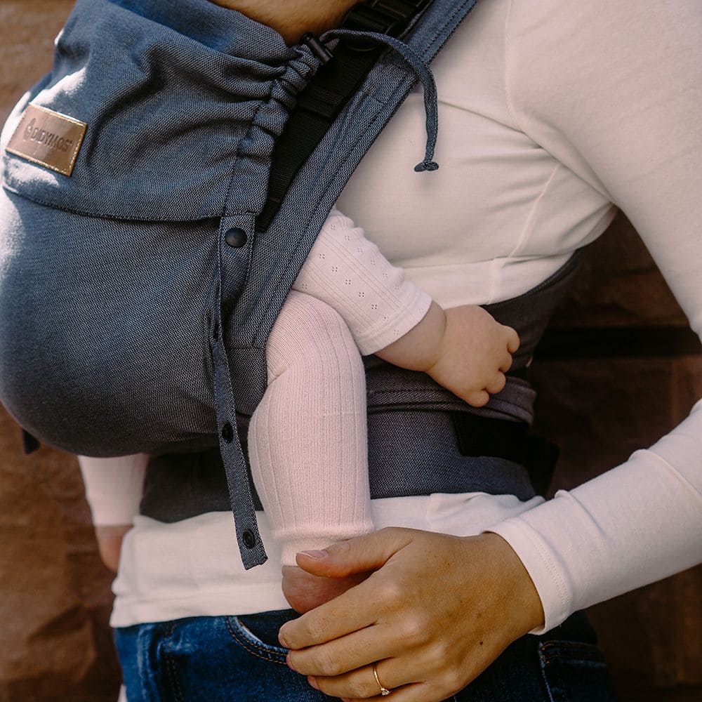 DidyFlow Baby Carrier Doubleface Anthracite