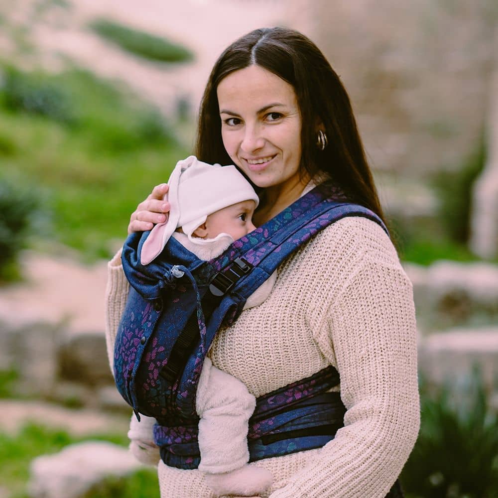 DidyFlow Baby Carrier Mosaic Sparks in the Dark