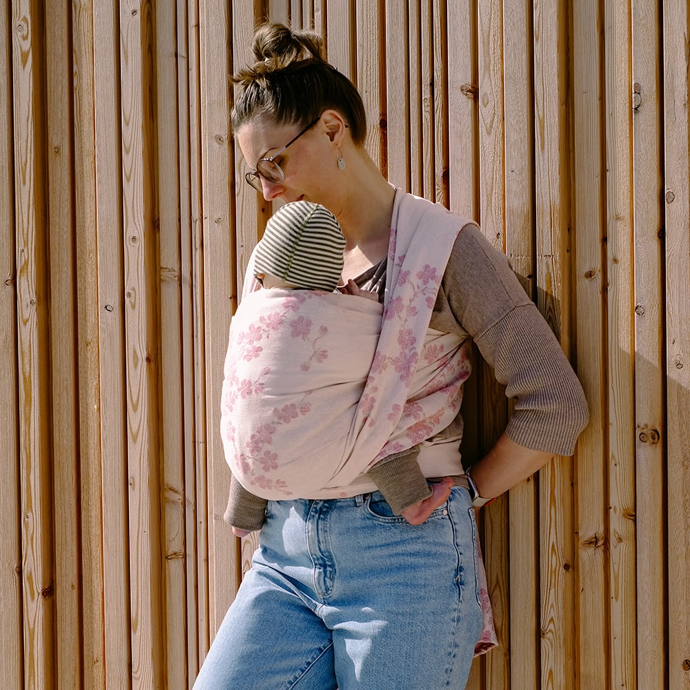 Baby Wrap Sling Cherry Blossom Kagetsu