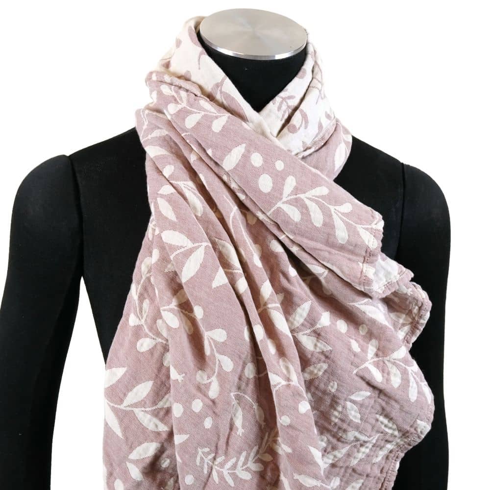 Musselin Flora Blush