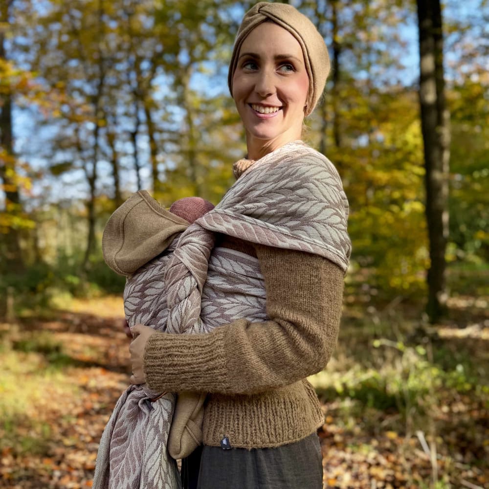 Baby Wrap Sling Trias Chai Cinnamon