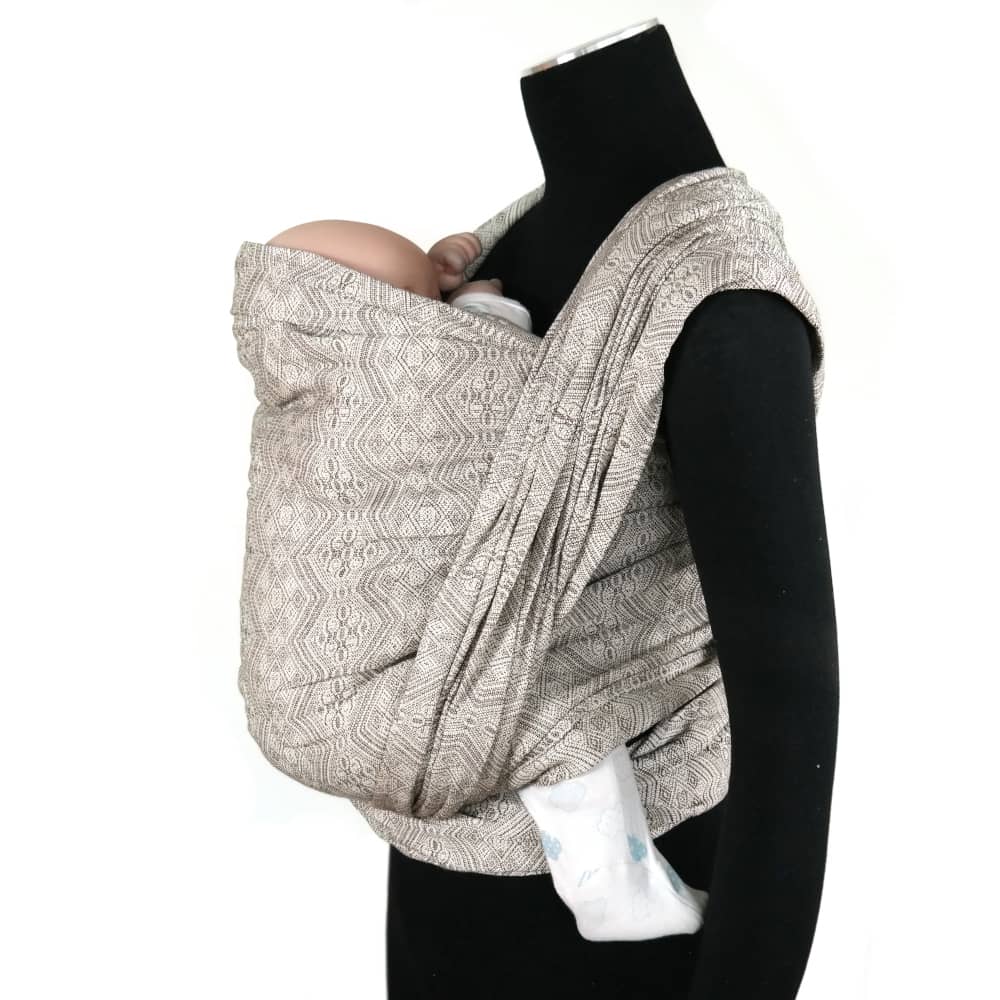 Babytragetuch 1975 Stracciatella Hanf