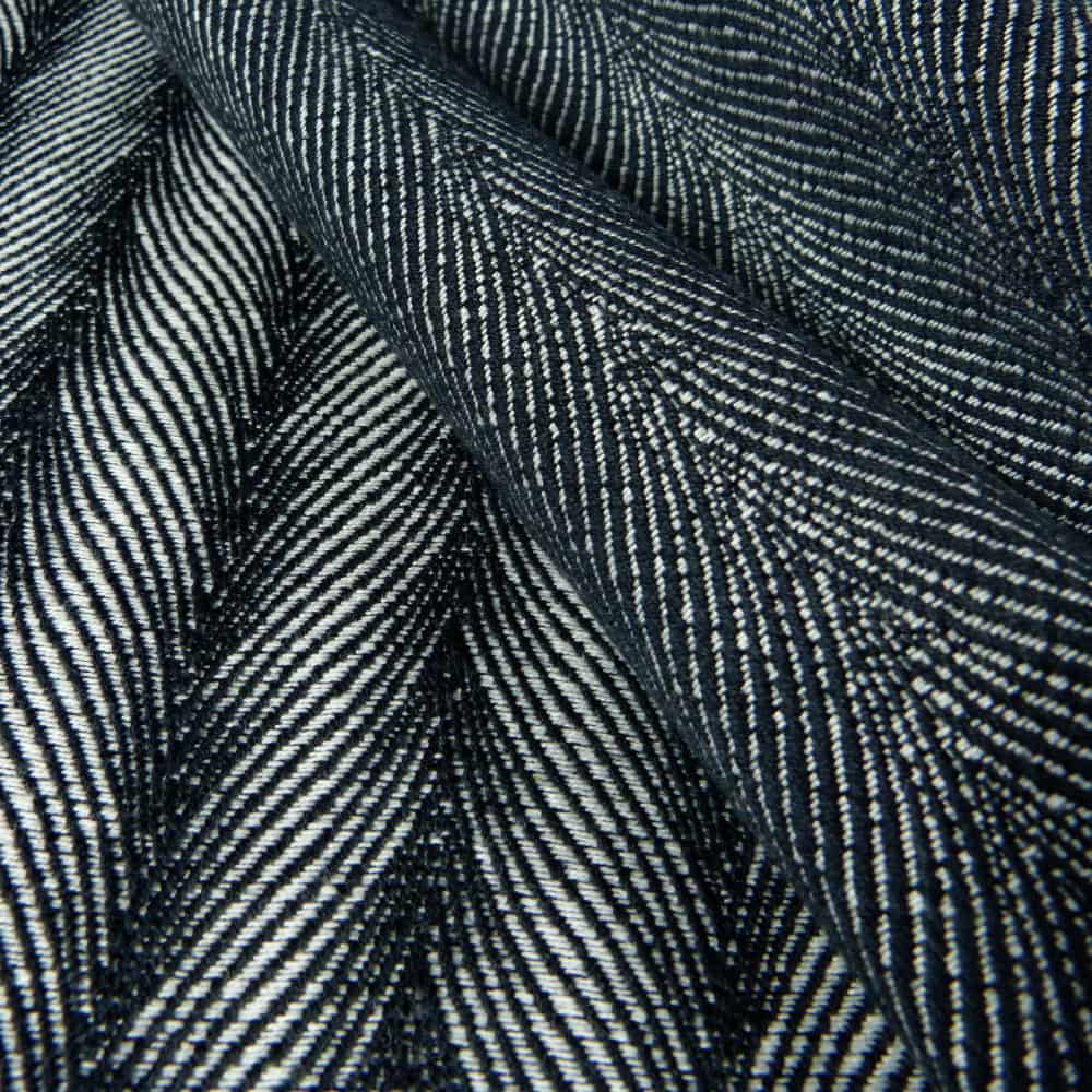 Baby Wrap Sling Twisted Lisca anthracite, second quality