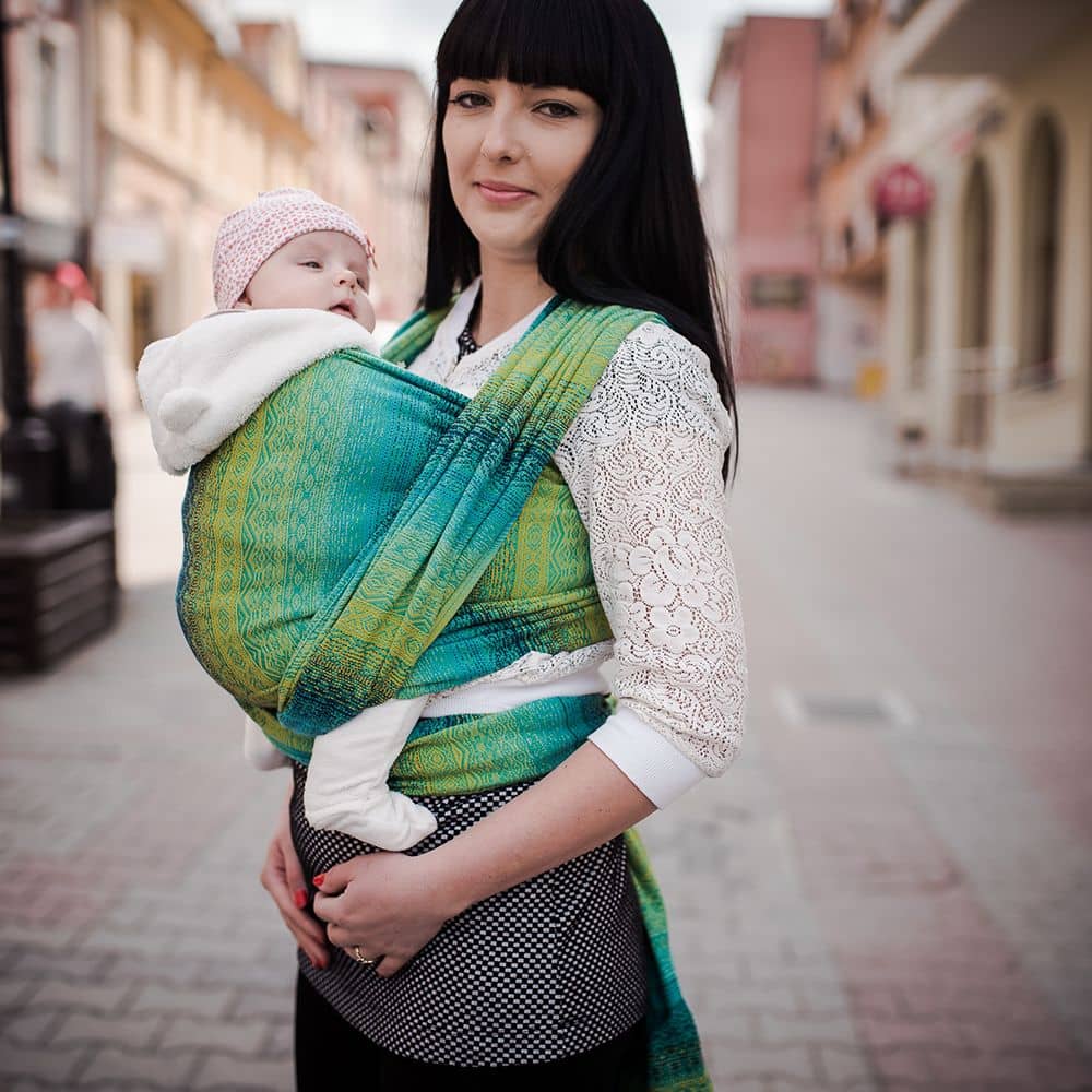 Baby Wrap Sling Ada Malachite