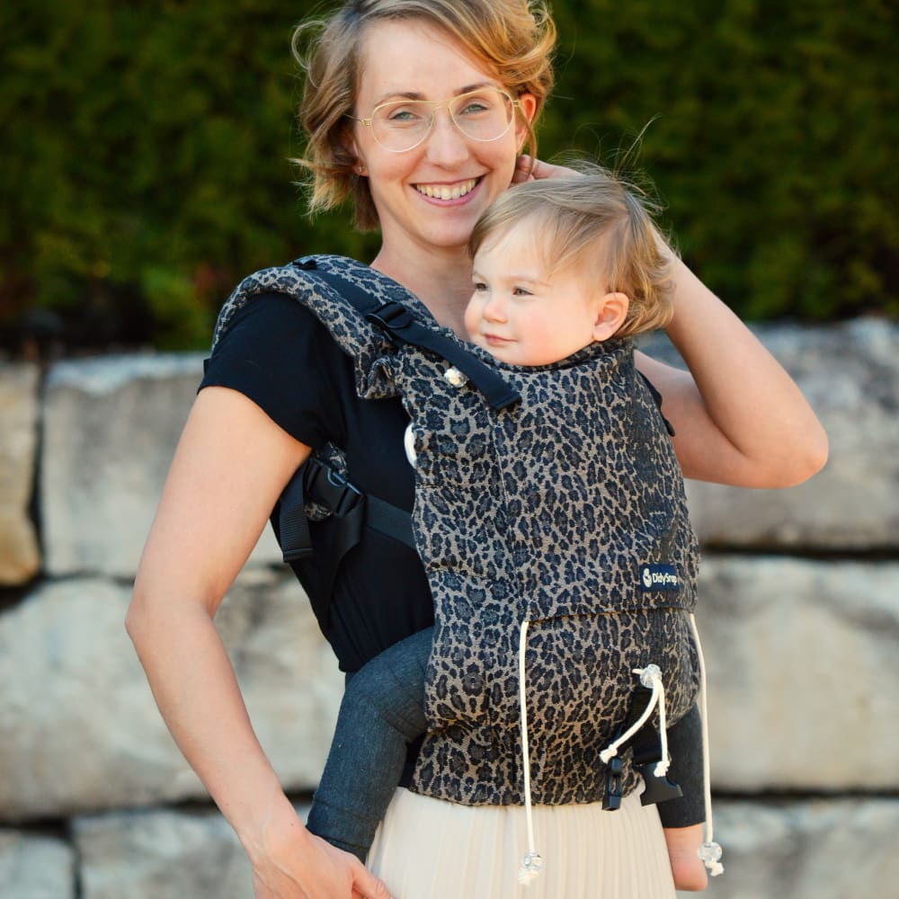 Fullbuckle Babytrage 3,5-20kg DidySnap Leo, Material: BW - reine Baumwolle, Größe: Leo DIDYMOS