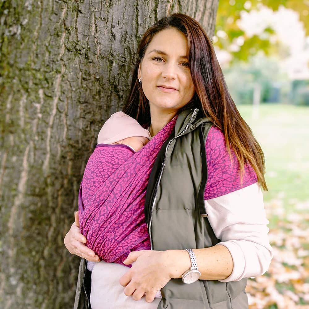 Baby Wrap Sling Leo Fierce Violet