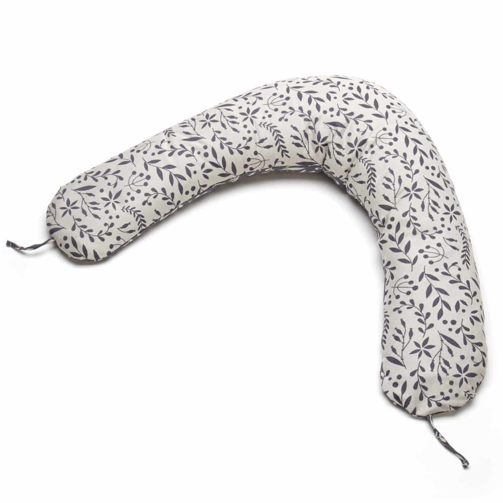 Nursing Pillow Flora Cool Grey