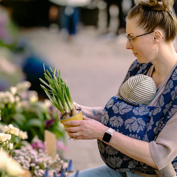 Babytragetuch Loto Lunea Triblend