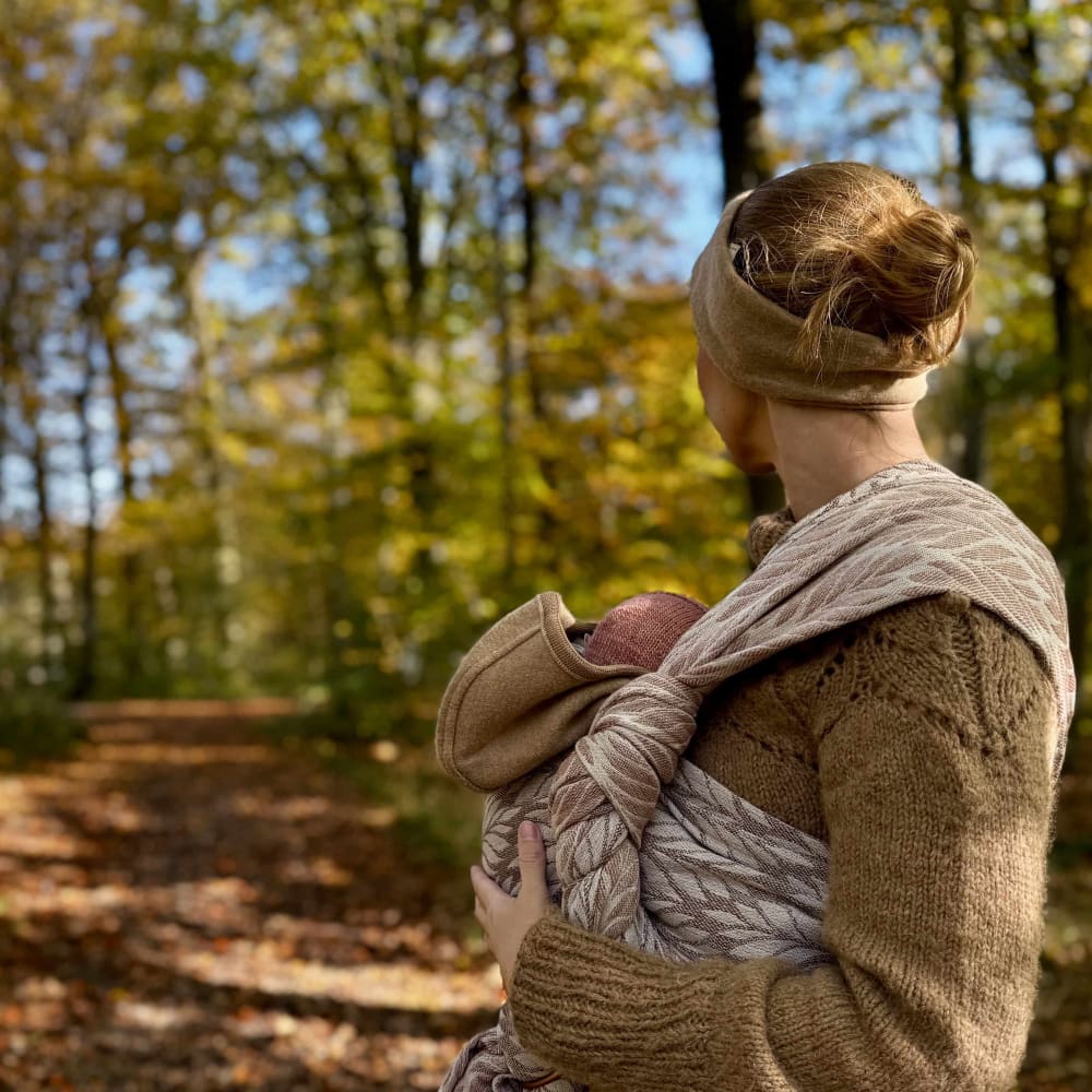 Baby Wrap Sling Trias Chai Cinnamon