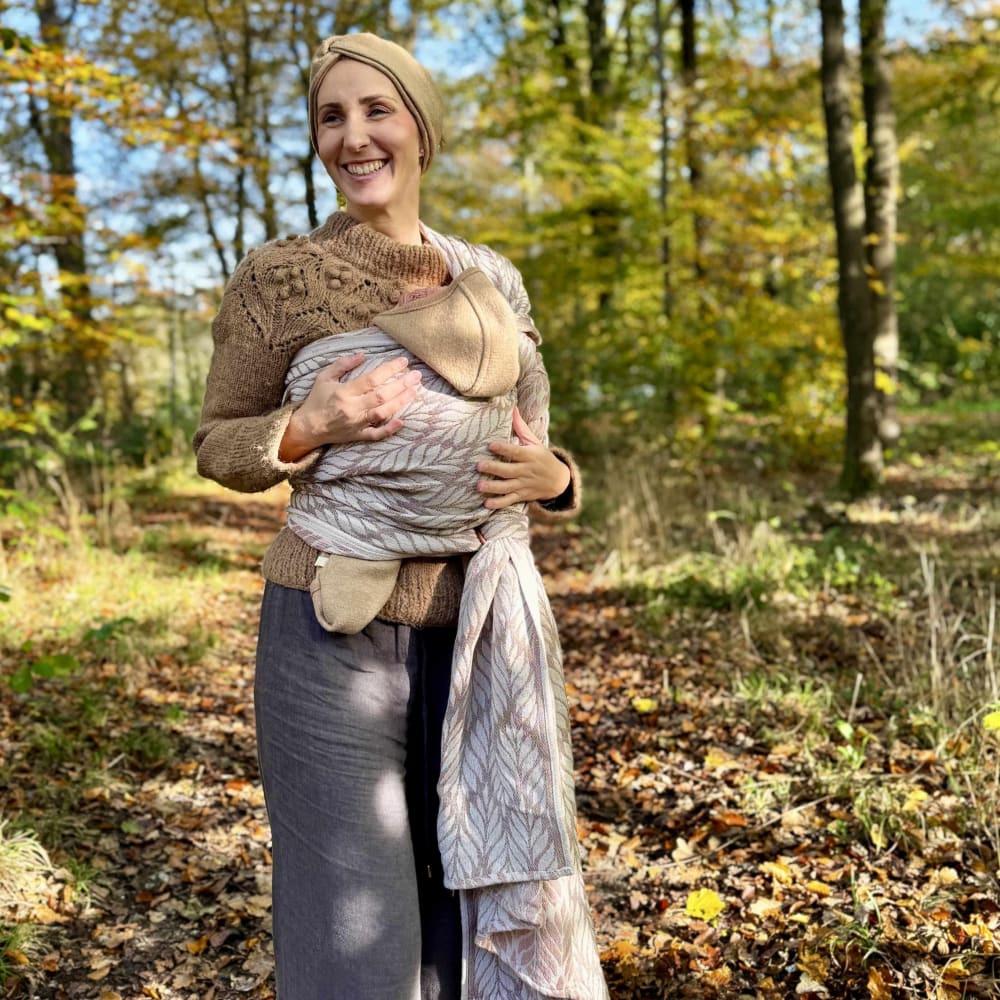 Baby Wrap Sling Trias Chai Cinnamon