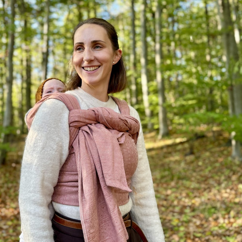Baby Wrap Sling Prima Rosewood