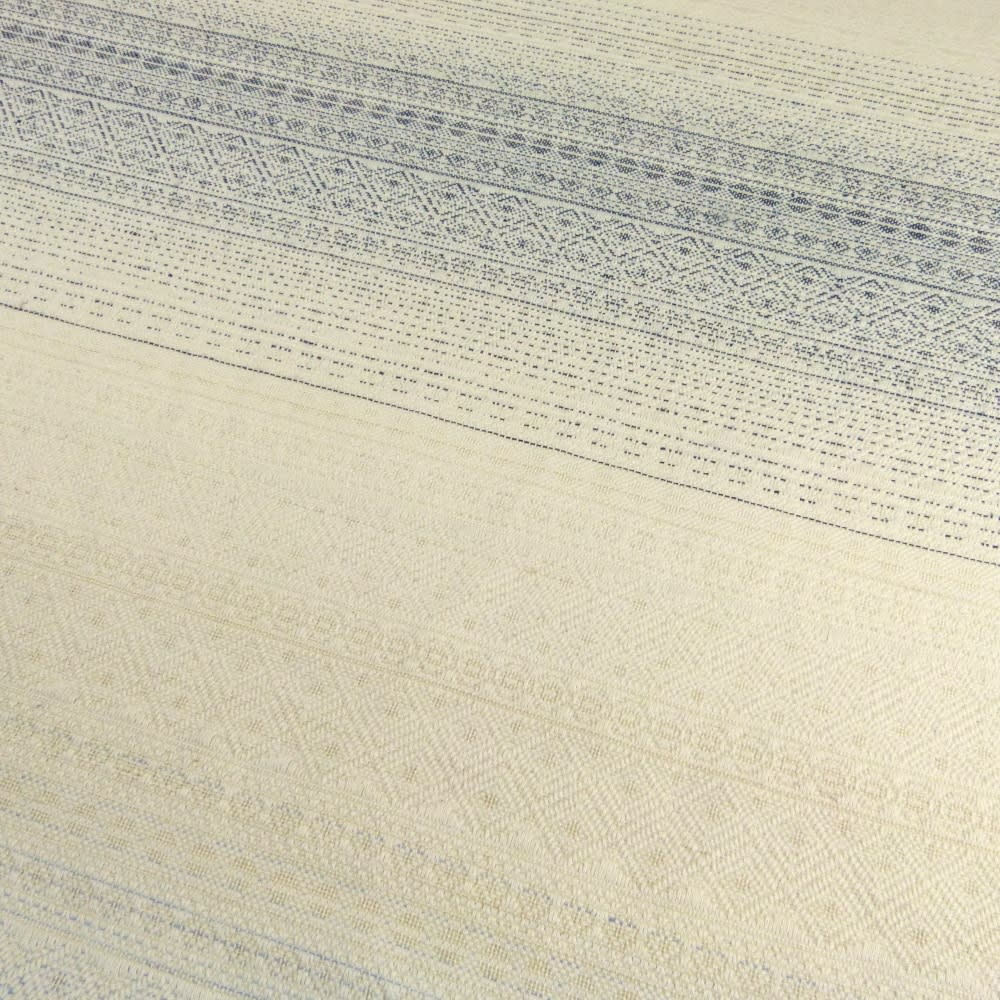 Baby Wrap Sling Prima Shades of blue with Hemp/Linen