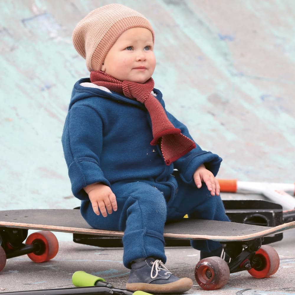Schneeoverall Wollwalk, marine, blau, Material: mit Wolle, Größe: 62/68 Disana