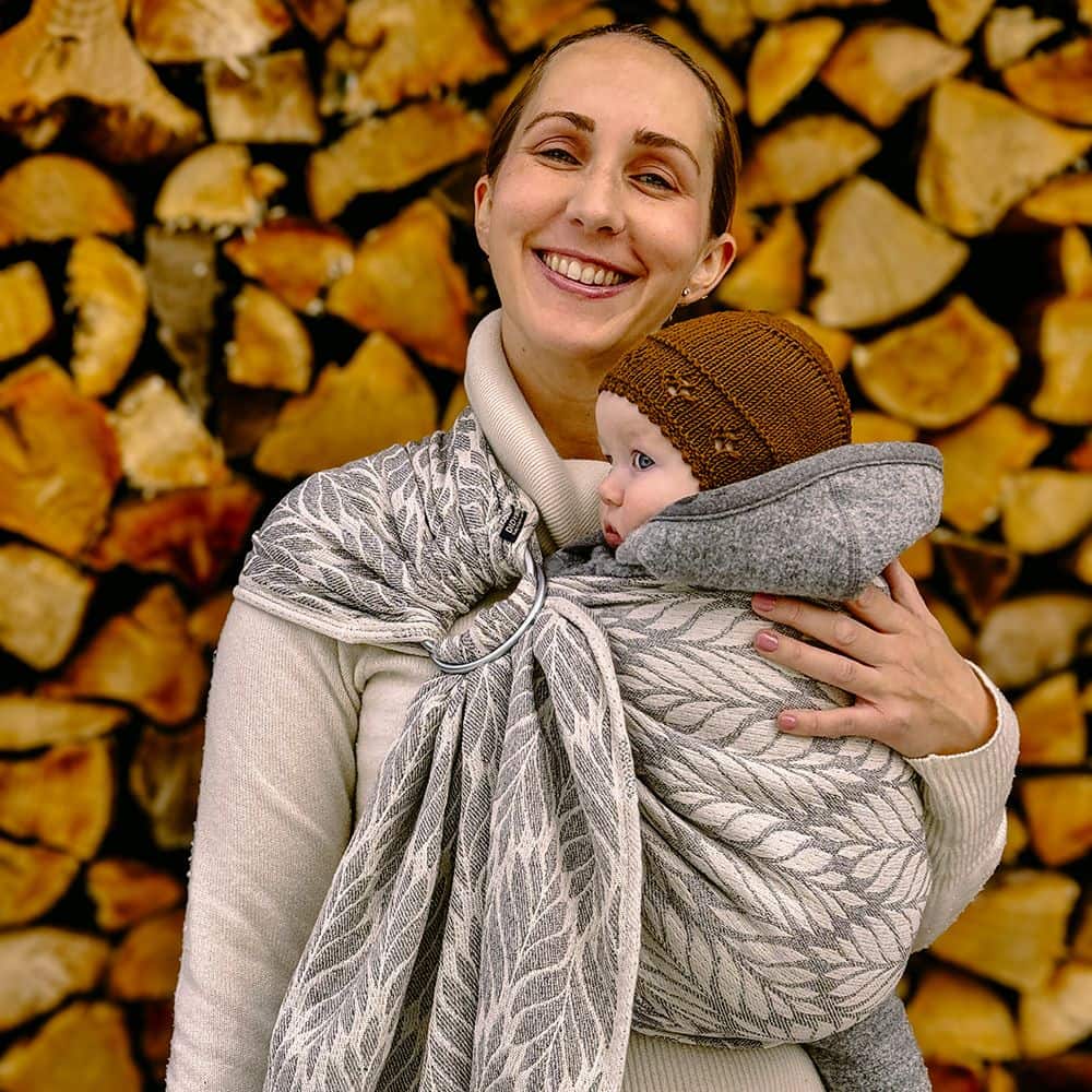 DidySling Trias Whisper Triblend, Material: mit Wolle | mit Cashmere, Größe: 1R DIDYMOS