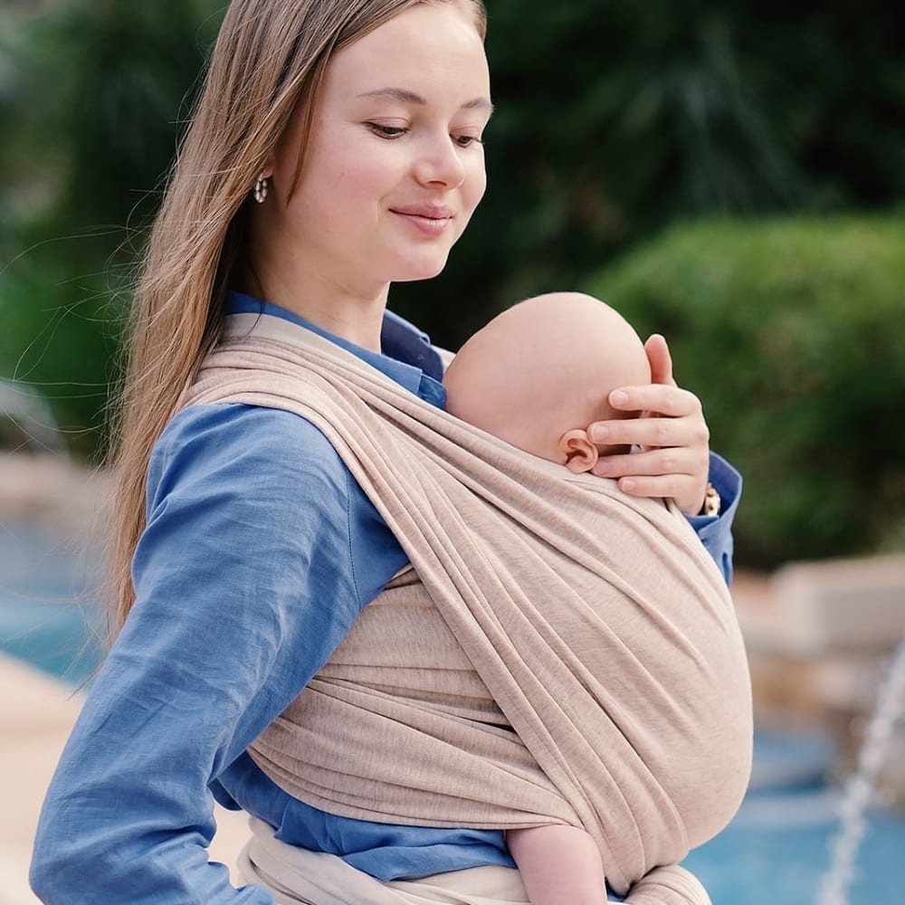 Babytragetuch Jersey Doubleface Melange