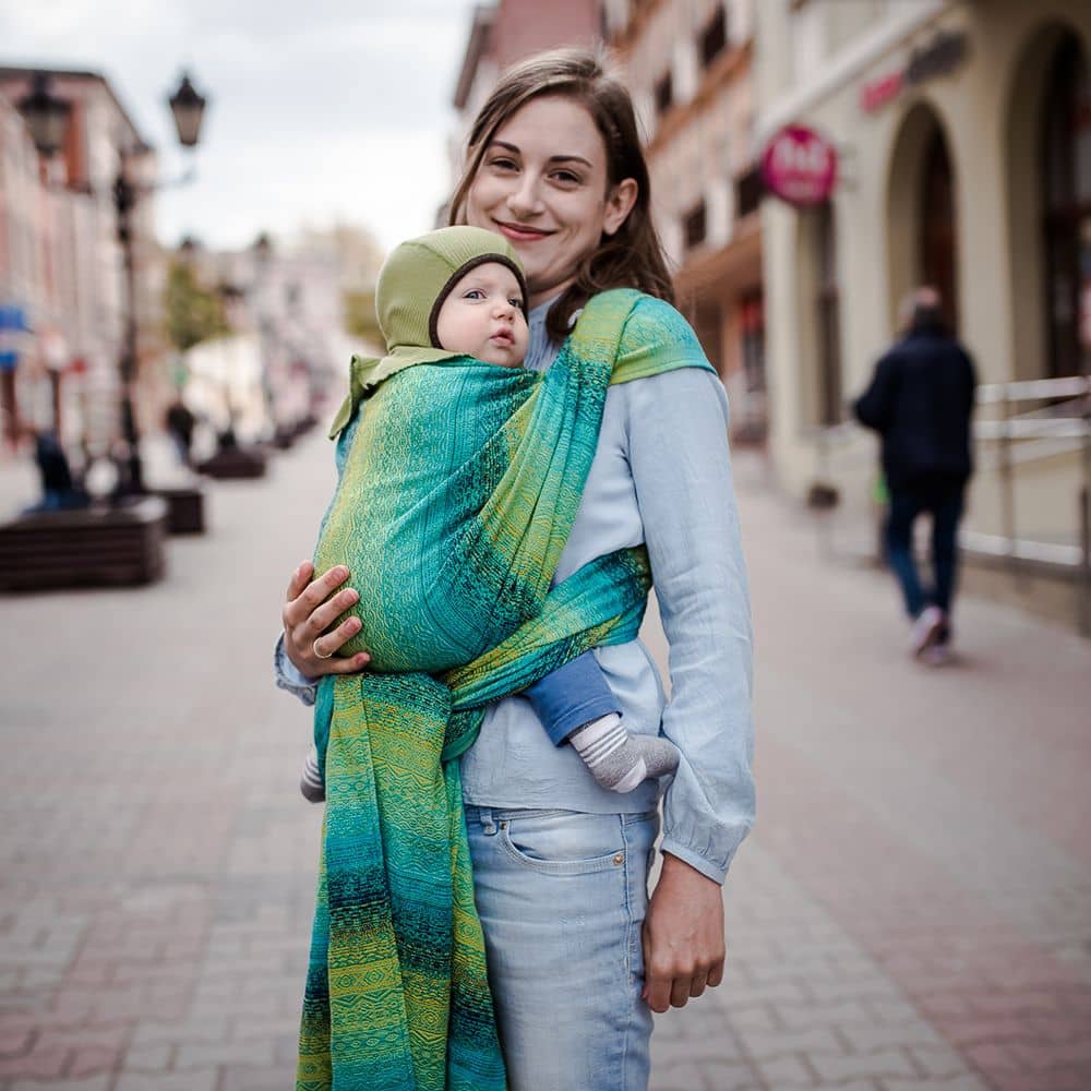 Baby Wrap Sling Ada Malachite