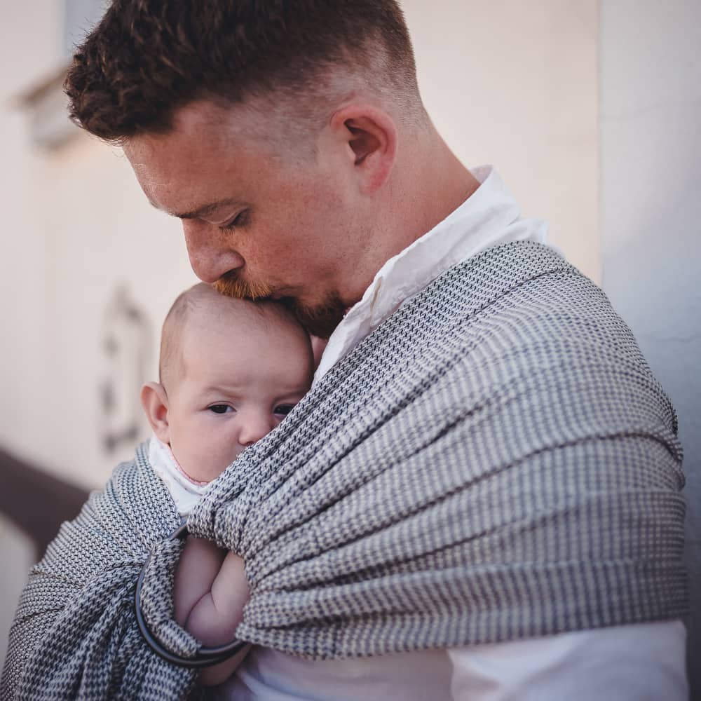 抱っこひも・スリング DIDYMOS DidySling PlKee Monochrom DidySling Piqué Monochrome - Baby Wrap Slings | DIDYMOS Baby Carriers