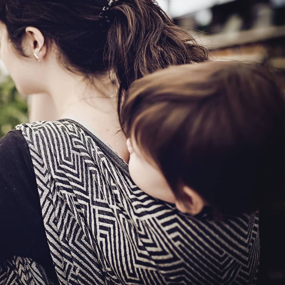 Baby Wrap Sling Metro Monochrome