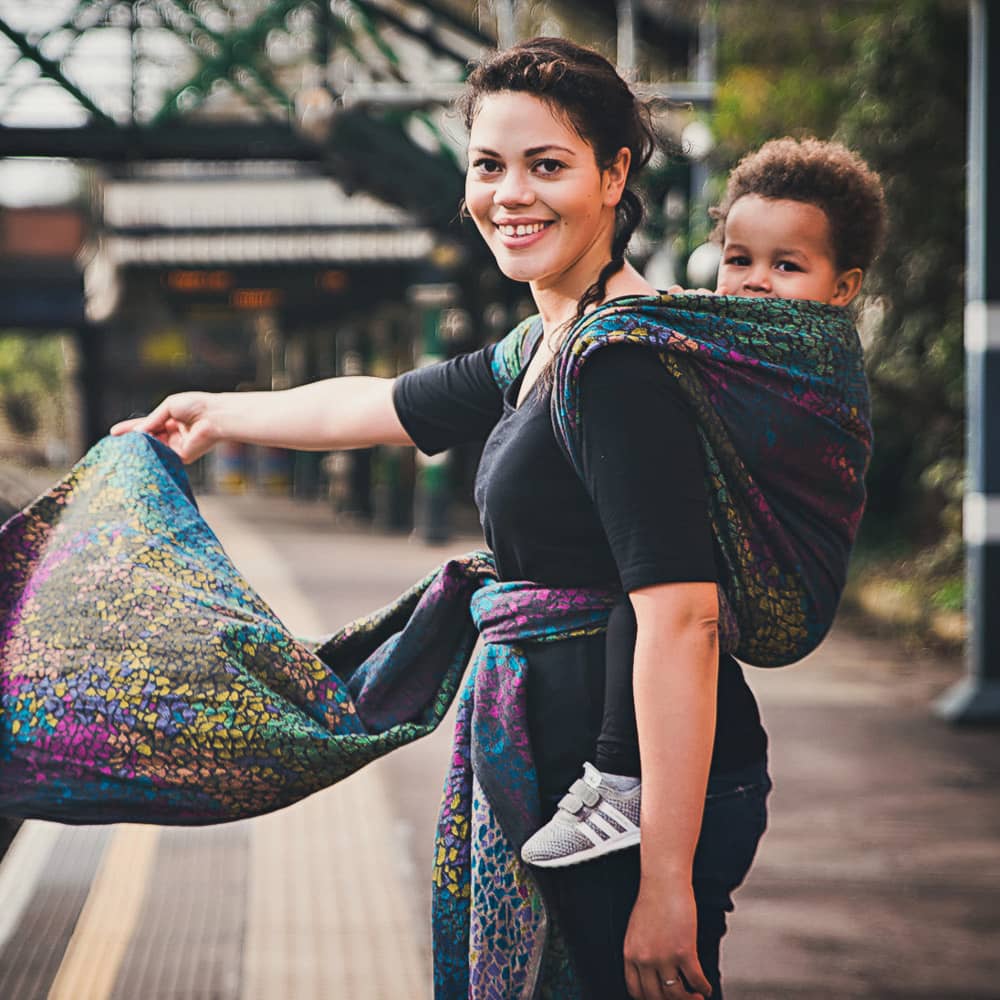 Baby Wrap Sling Mosaic