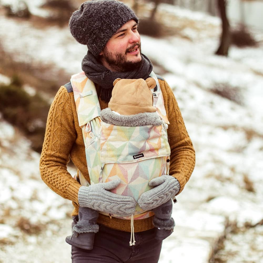 Halfbuckle Babytrage 3,5-20kg DidyKlick Zephyr, Material: BW - reine Baumwolle, Größe: Zephyr DIDYMOS