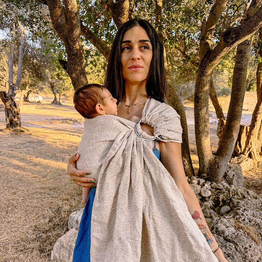 DidySling Anna Rania Embrace, rosa DIDYMOS