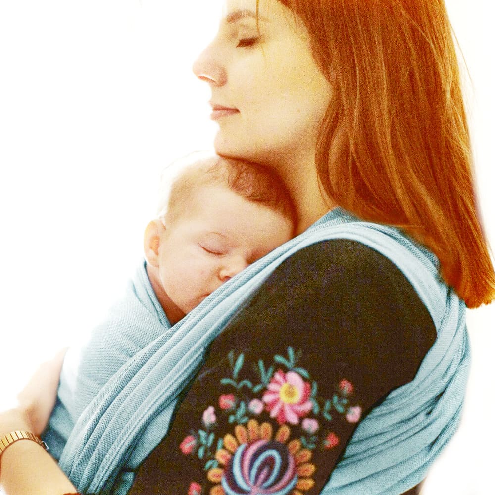 Baby Wrap Sling Ocean