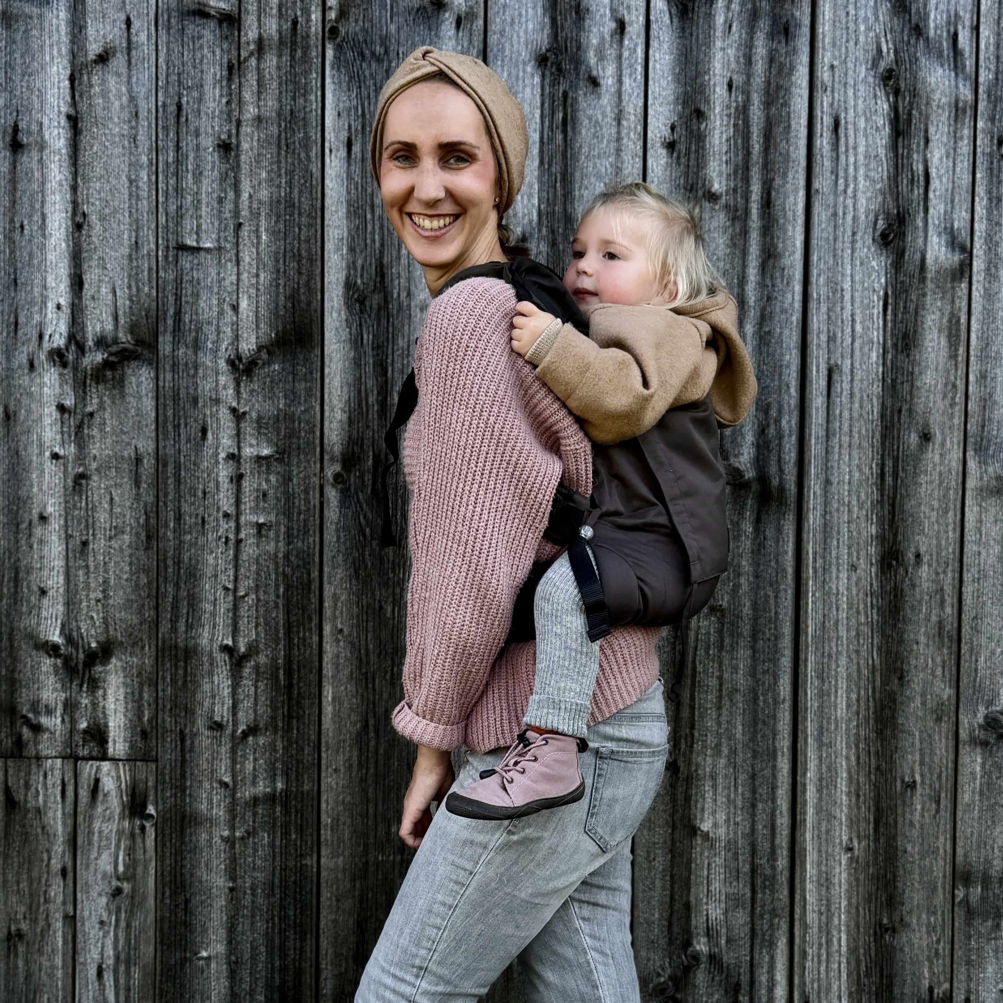 Fullbuckle Trage Kleinkind 7-25kg DidyFix Toddler Mocca, Material: BW - reine Baumwolle, Größe: Mocca DIDYMOS