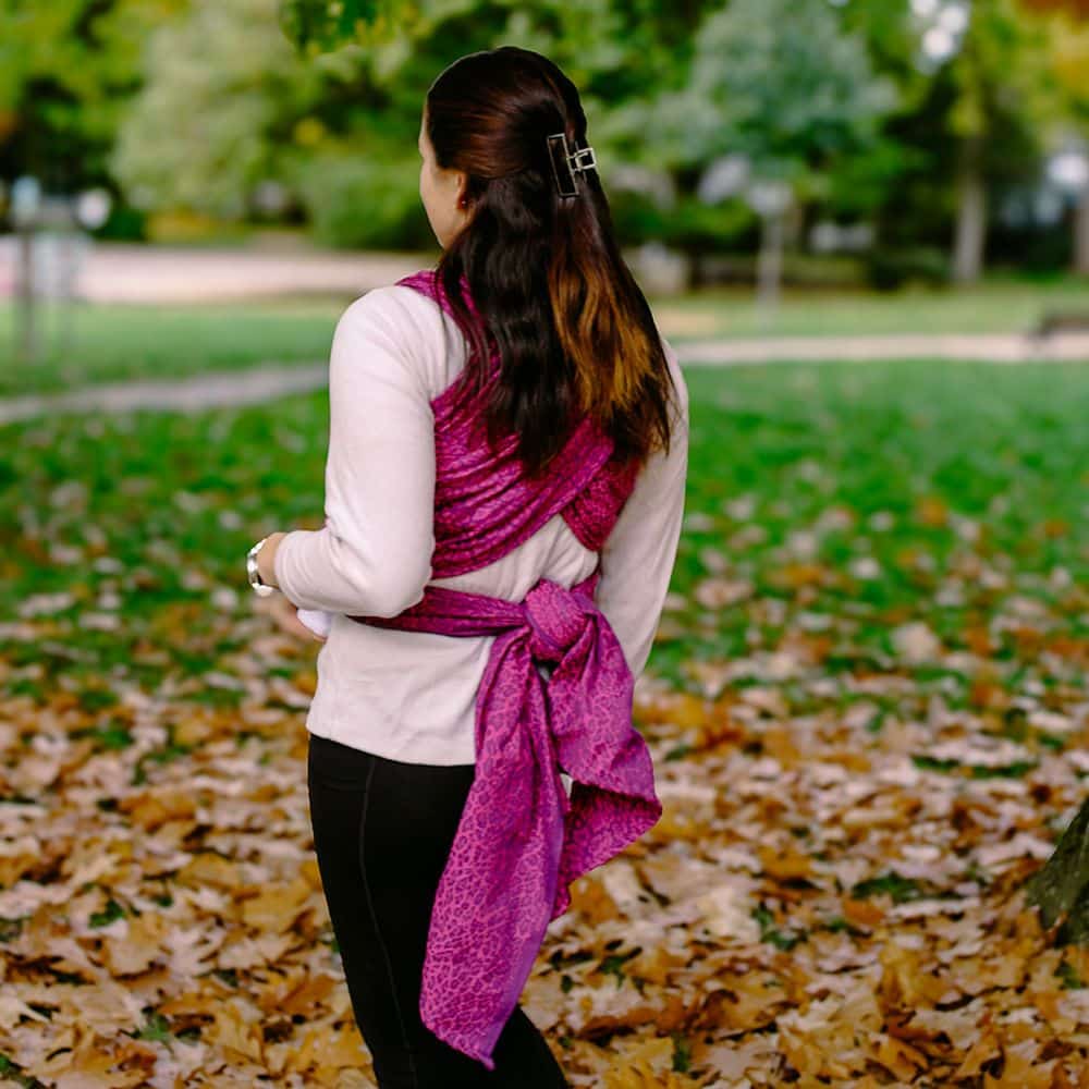 Baby Wrap Sling Leo Fierce Violet