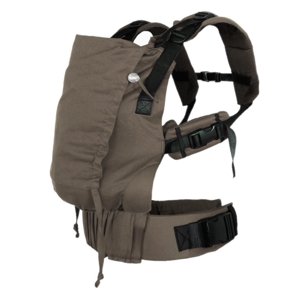 Fullbuckle Babytrage 3,5-20kg DidyFix Mocca, Material: BW - reine Baumwolle, Größe: Mocca DIDYMOS