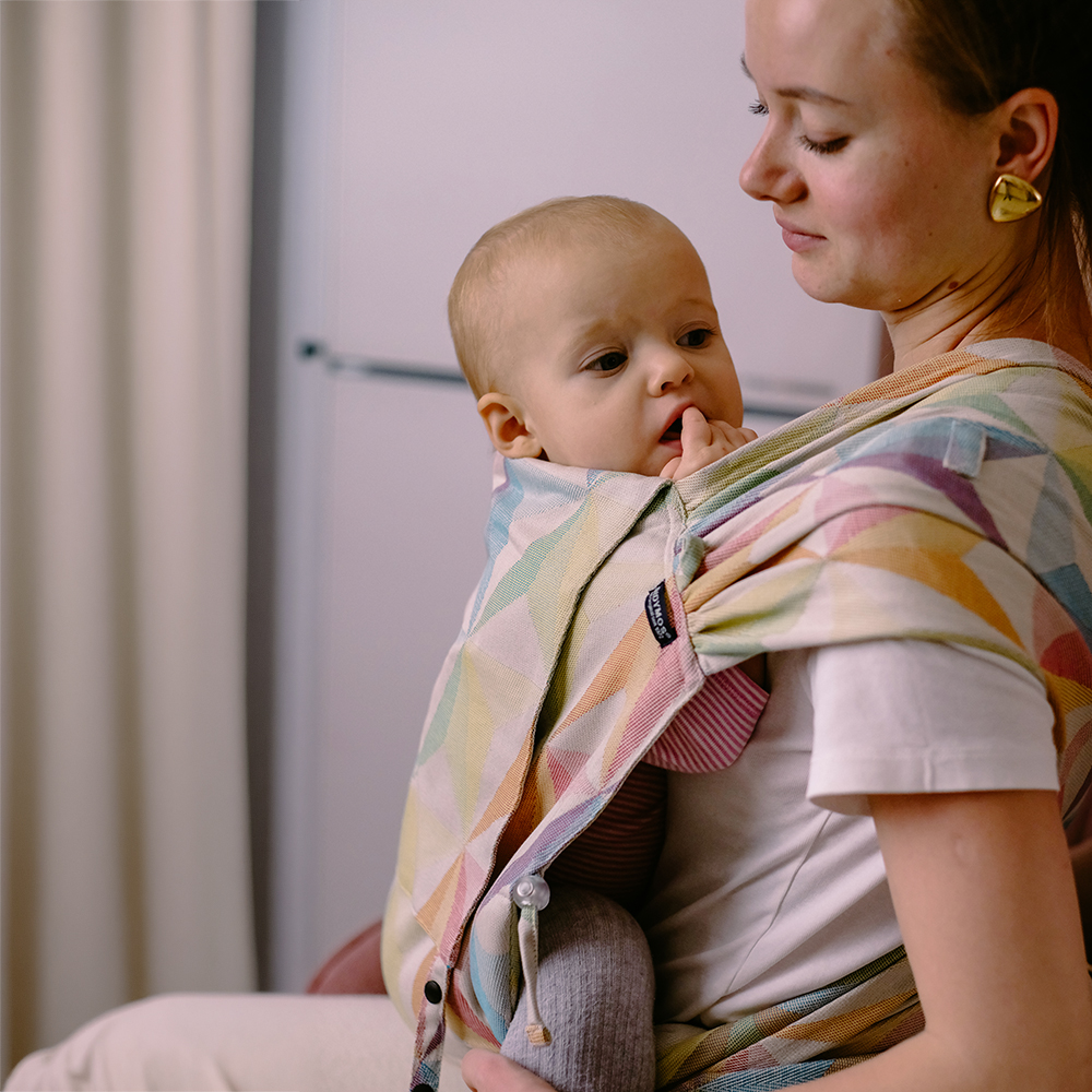 Halfbuckle Trage Kleinkind 7-25kg DidyKlick Toddler Zephyr, Größe: Zephyr DIDYMOS