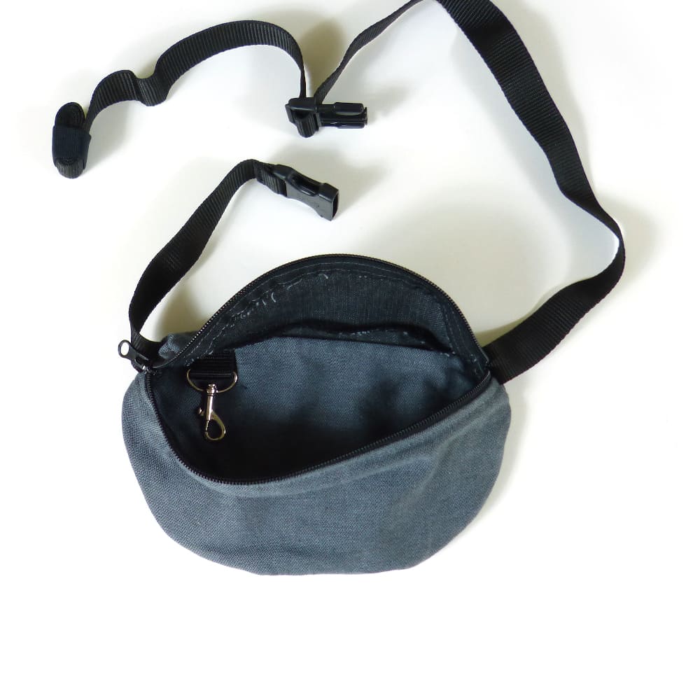 Bum Bag Doubleface anthrazite