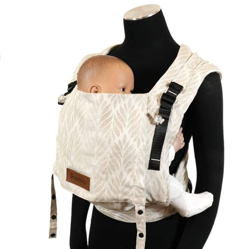 DidyFlow Baby Carrier Trias Creme Linen