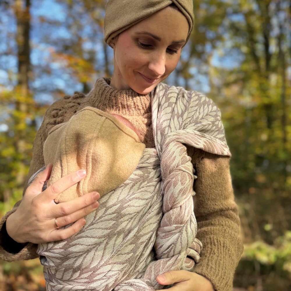 Baby Wrap Sling Trias Chai Cinnamon