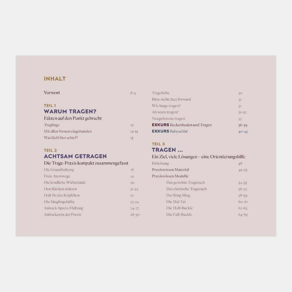 Buch - TRAGEN - Kompaktwissen & Orientierungshifle von Lisa-Maria Rebhandl