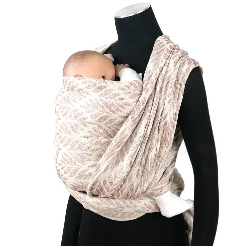 Babytragetuch Trias Asolia Leinen