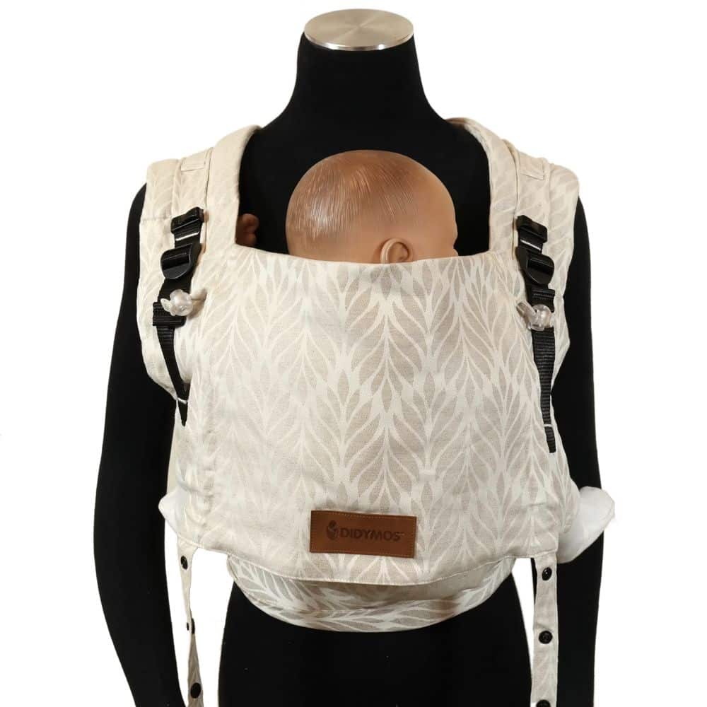 DidyFlow Baby Carrier Trias Creme Linen