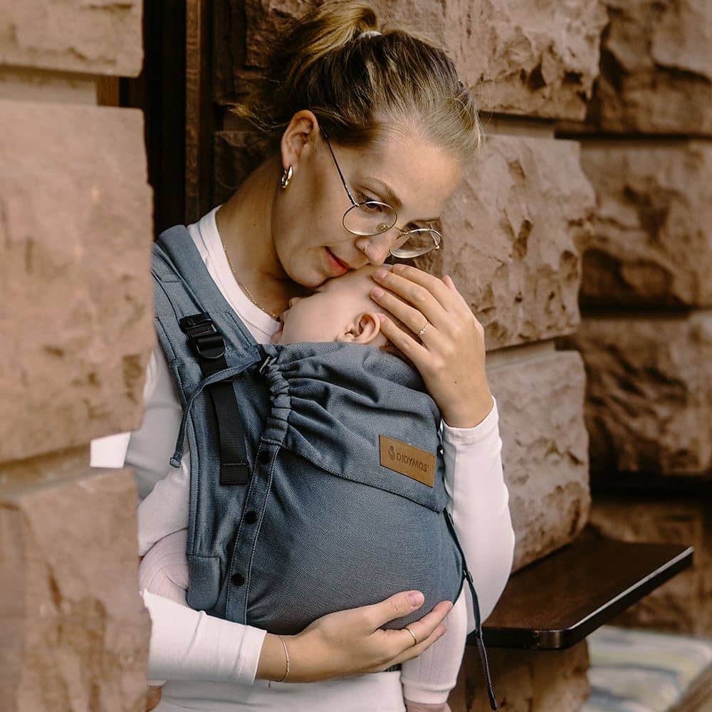 DidyFlow Baby Carrier Doubleface Anthracite