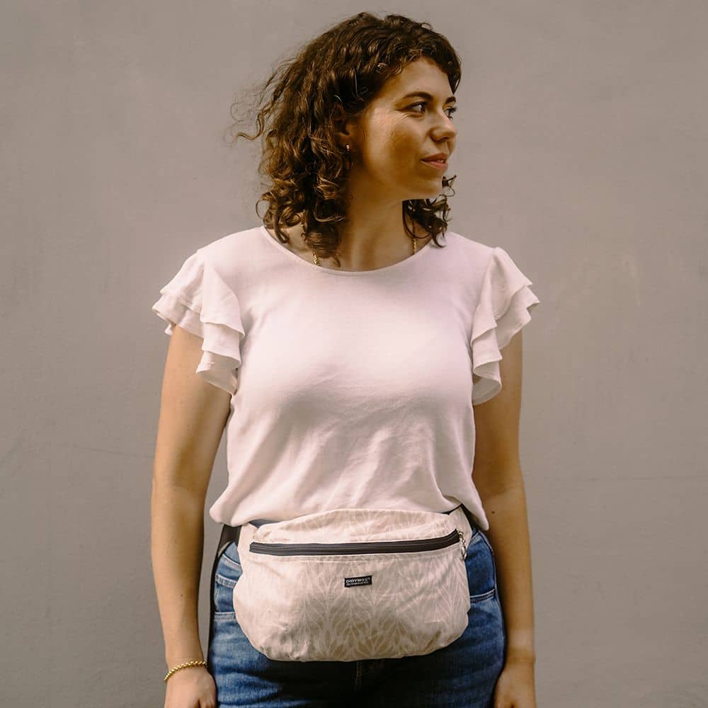 Moon Bag Trias Creme Linen