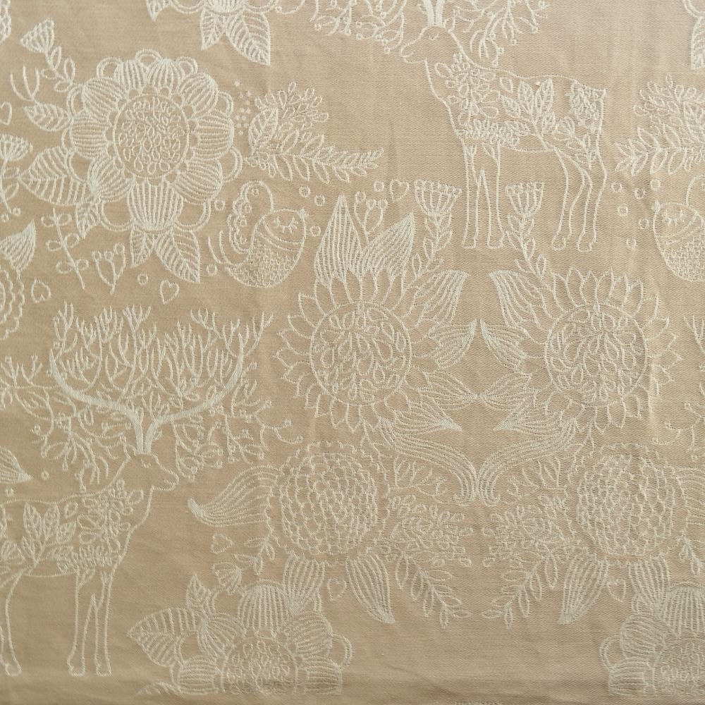 Babytragetuch Zauberwald Mandel