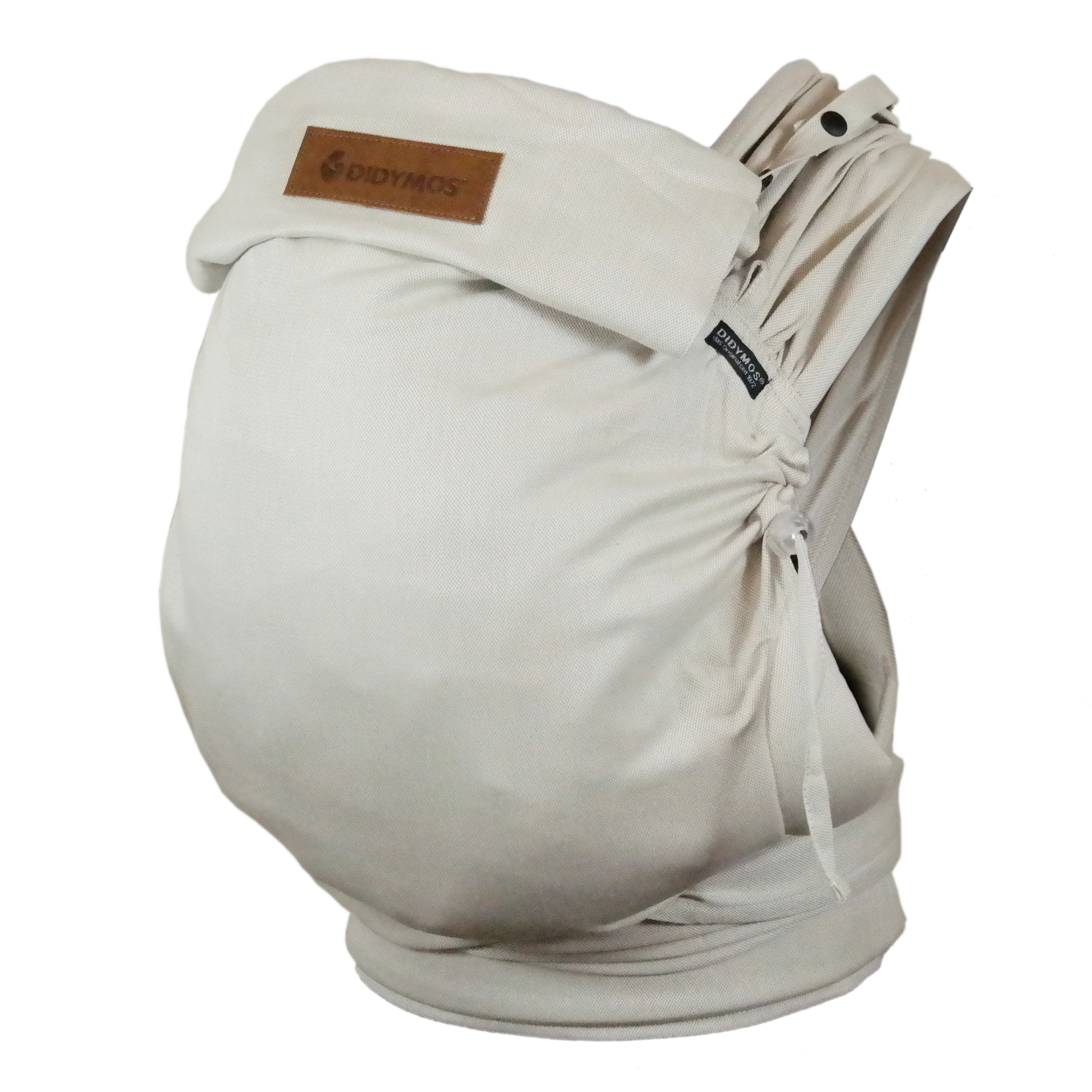 Halfbuckle Trage Kleinkind 7-25kg DidyKlick Toddler Sand, Material: BW - reine Baumwolle, Größe: Sand DIDYMOS