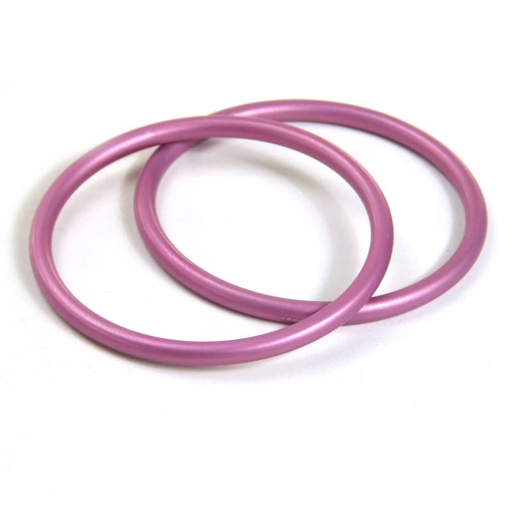 Sling Rings, Pair Pink