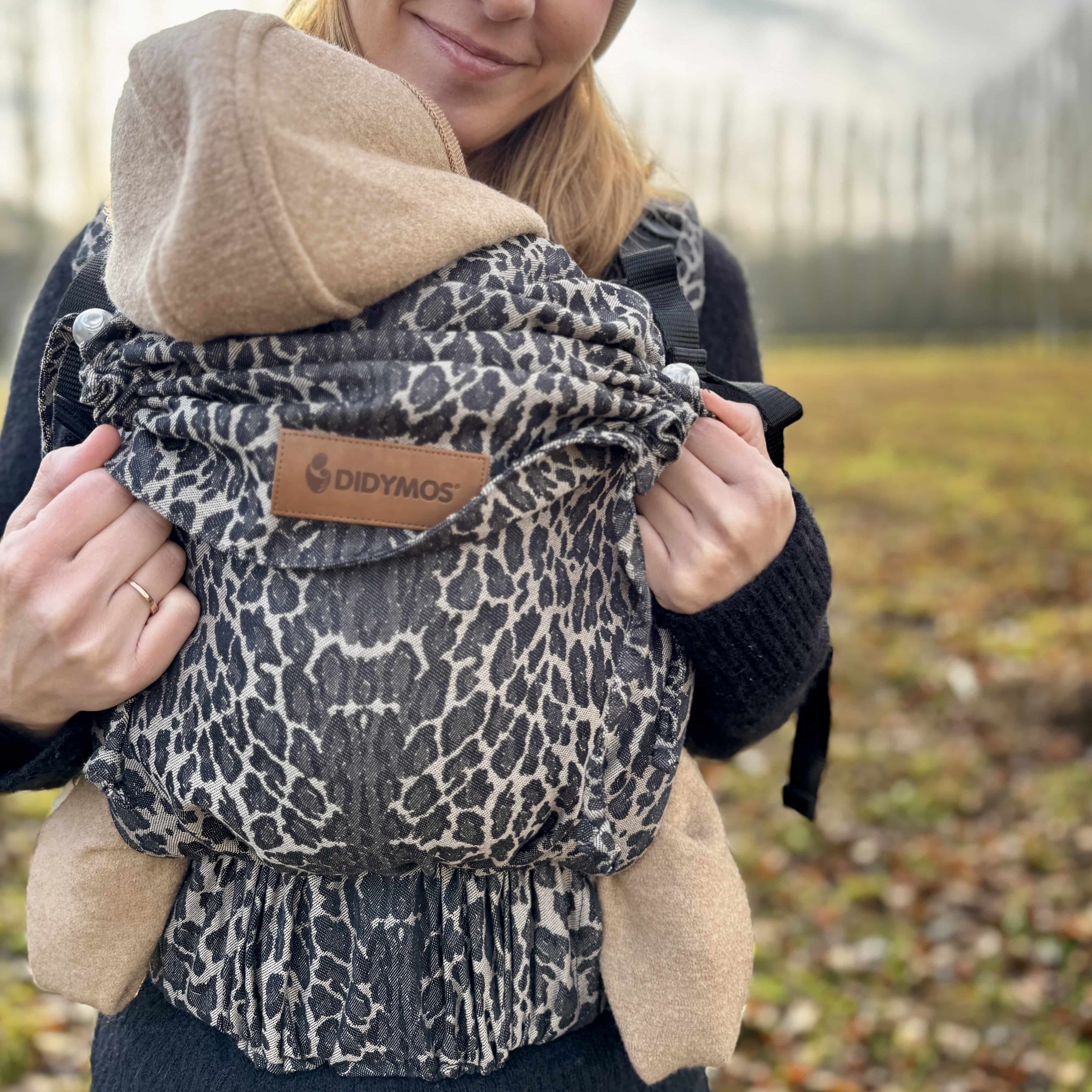 Fullbuckle Babytrage 3,5-20kg DidyFix Leo, Material: BW - reine Baumwolle, Größe: Leo DIDYMOS