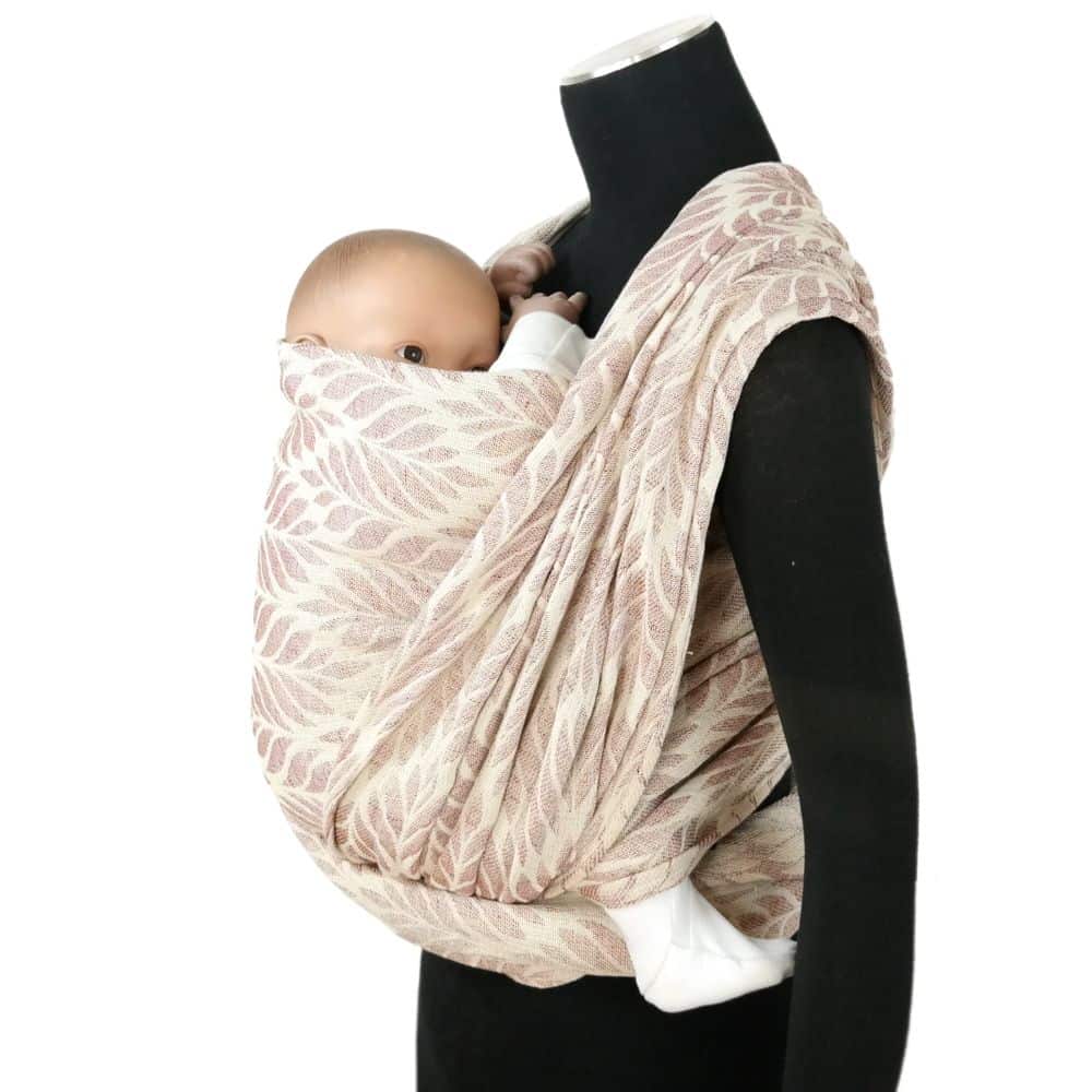 Babytragetuch Trias Asolia Leinen