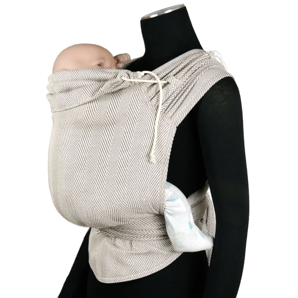 MehDai Babytrage 3,5-20kg DidyTai Lisca Pastel, Material: BW - reine Baumwolle, Größe: Lisca Pastel DIDYMOS