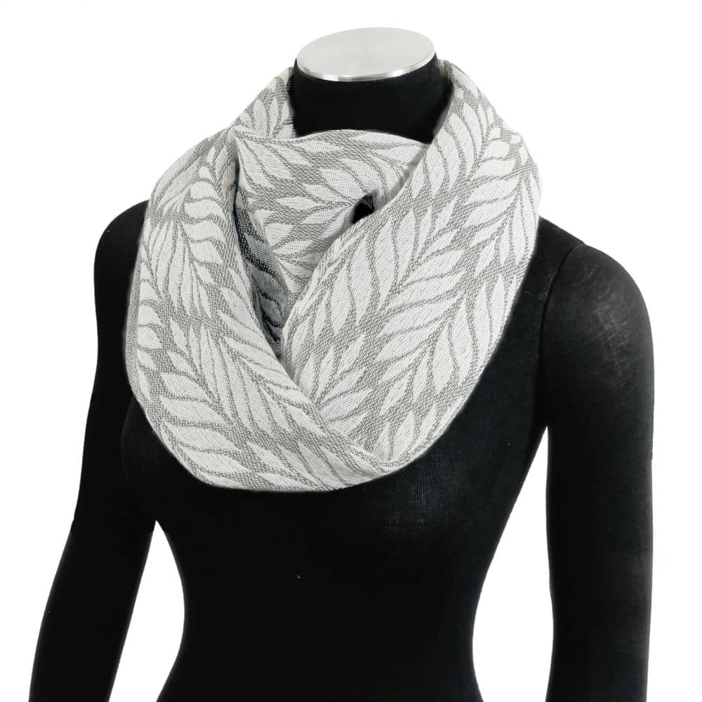 Schlauchschal Trias Whisper Triblend, natur, Material: mit Wolle | mit Cashmere DIDYMOS