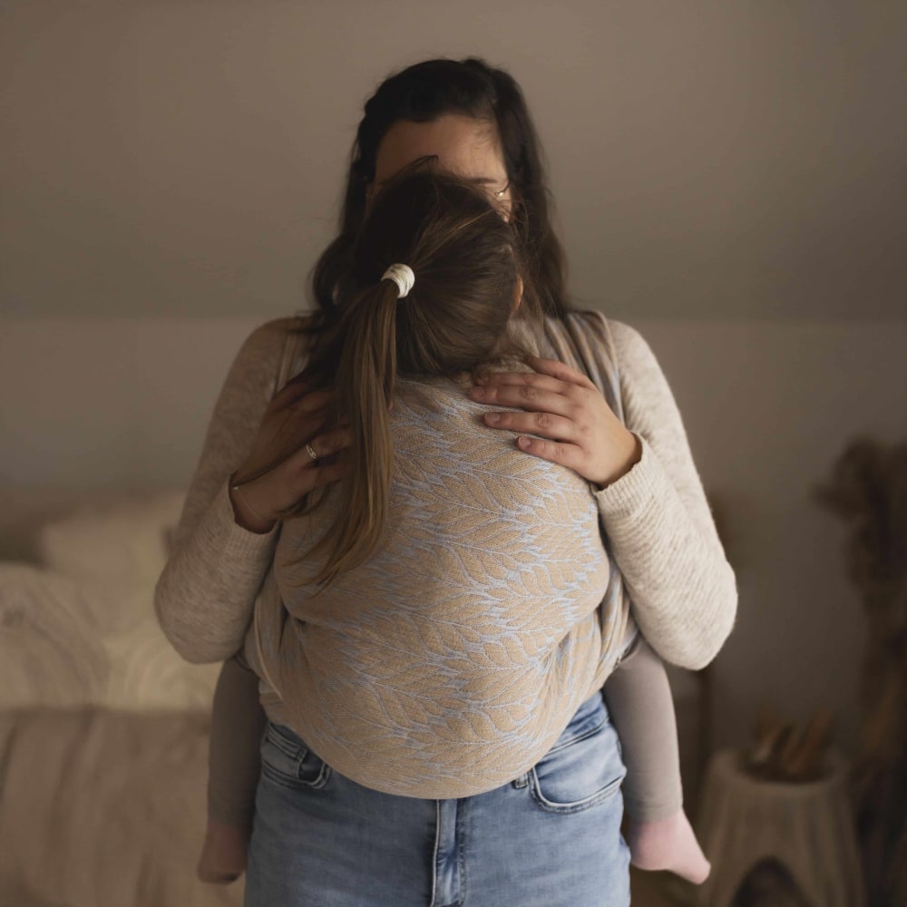 Baby Wrap Sling Trias Dew Linen